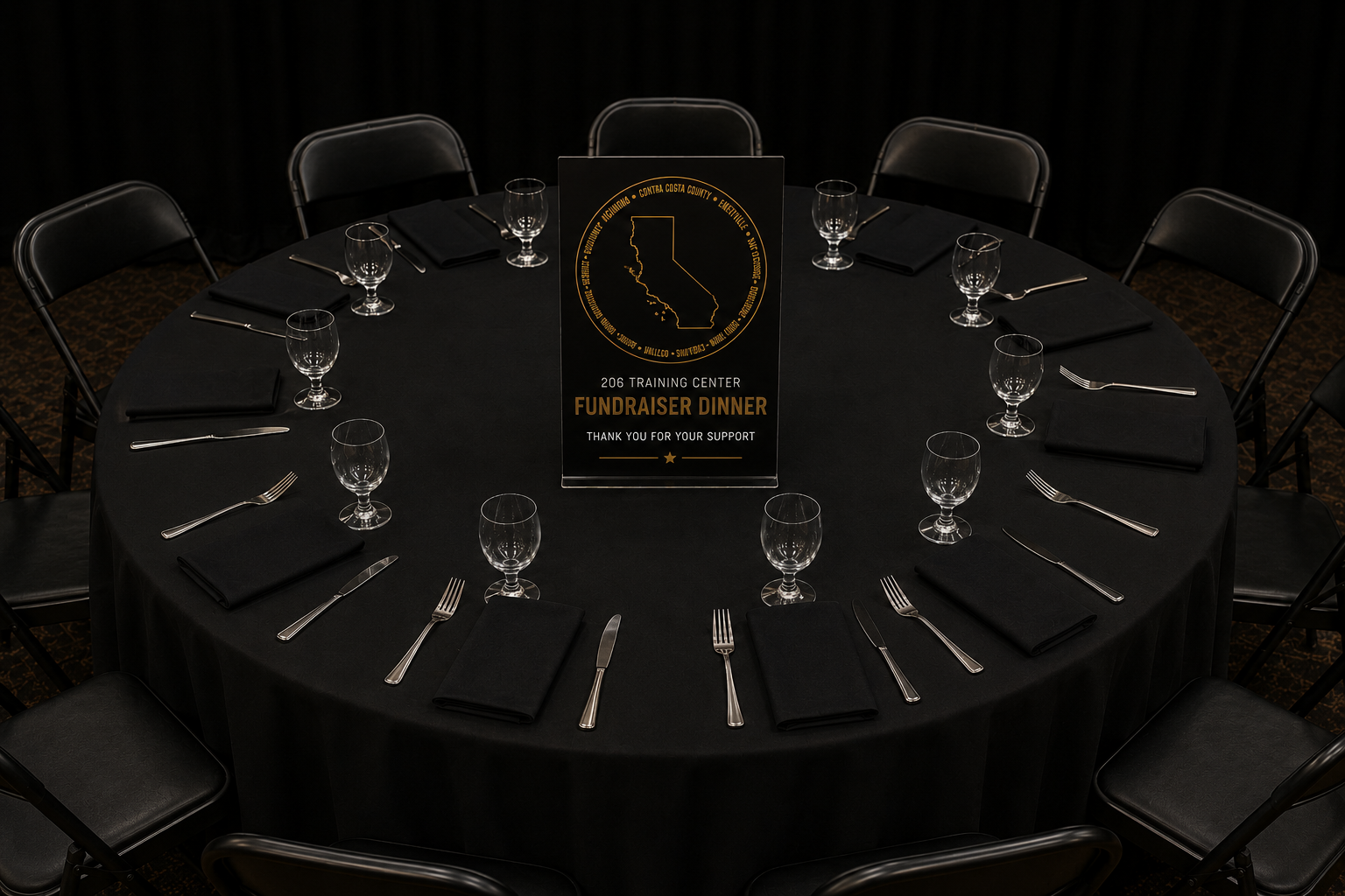 Fundraiser dinner 10-seats