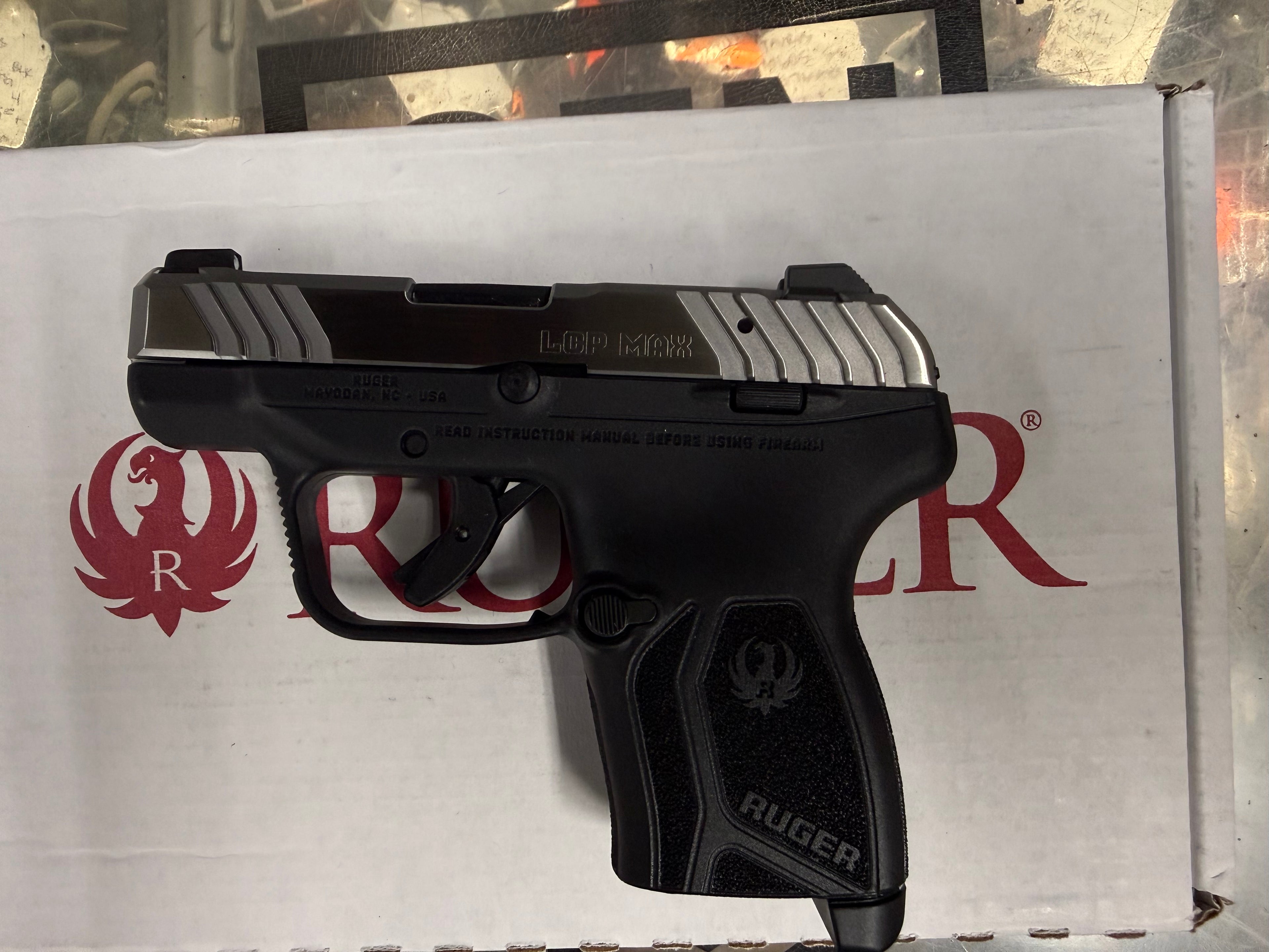 Ruger LCP max 380acp-law enforcement only